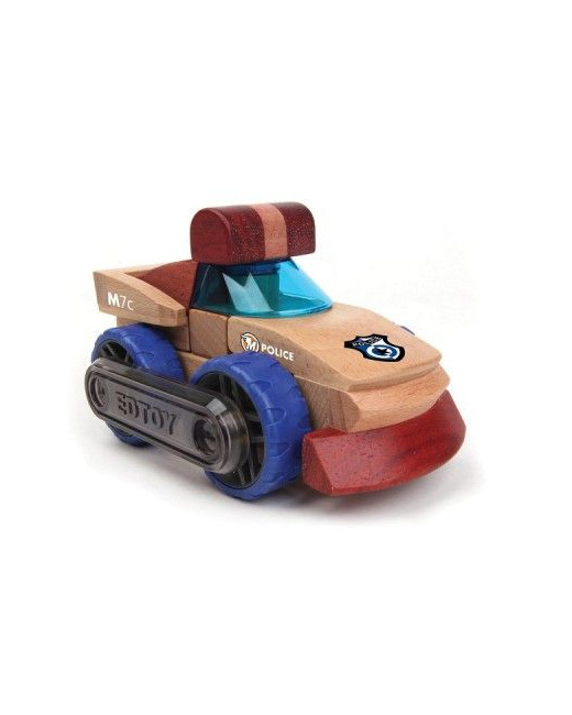 Transformobile : Voiture de police
