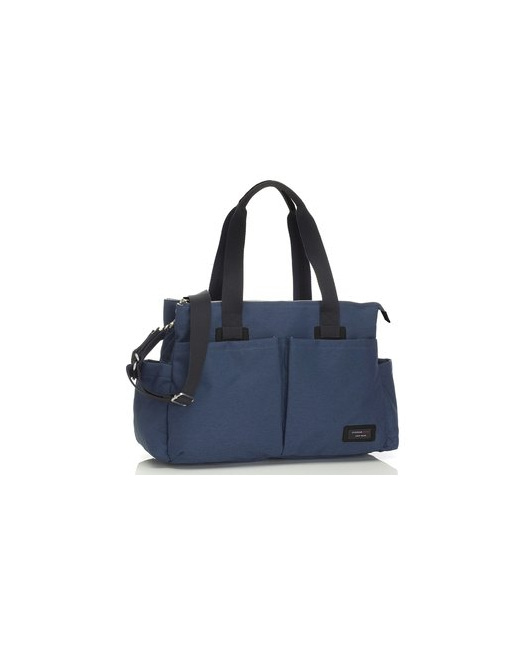 Sac bandoulière avec matelas à langer Marine