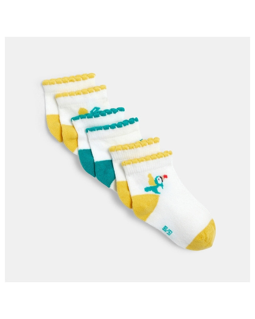Chaussettes bords festonnés (lot de 3)