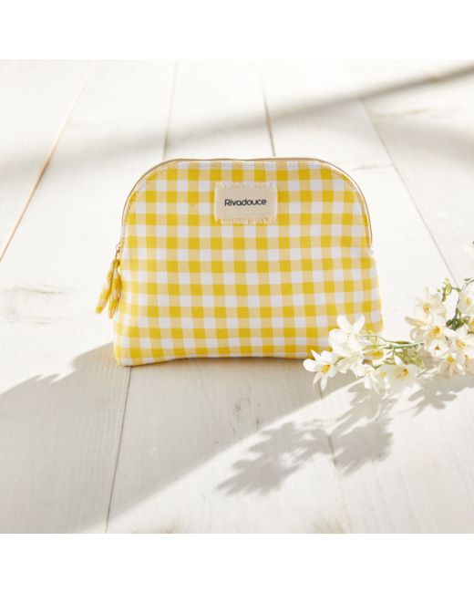 TROUSSE VICHY JAUNE