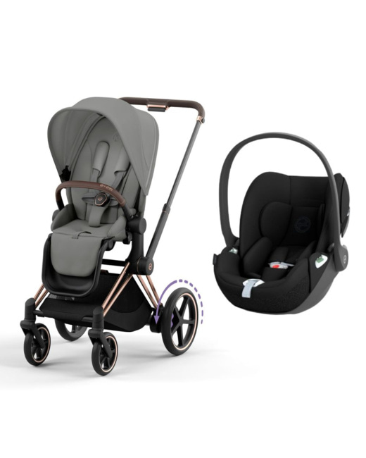 Poussette Duo E-Priam 2 + Siège Auto Cloud T I-Size