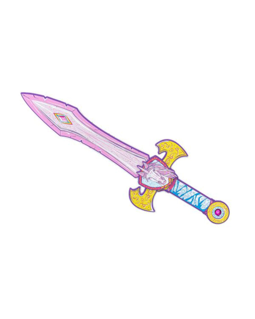 Épée eva de licorne enchantée