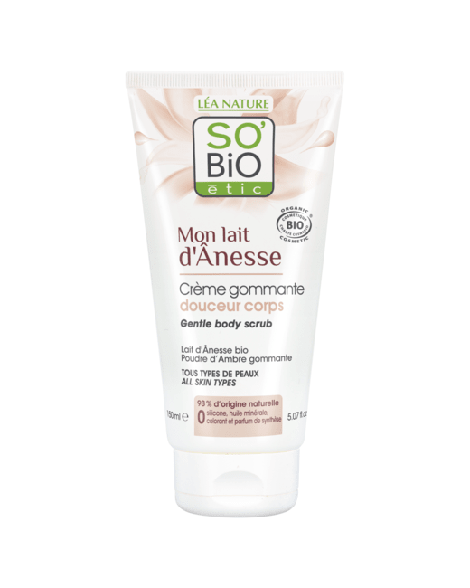 Crème gommage douceur corps - Mon lait d'ânesse