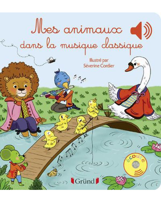 Livre sonore Mes animaux dans la musique classique