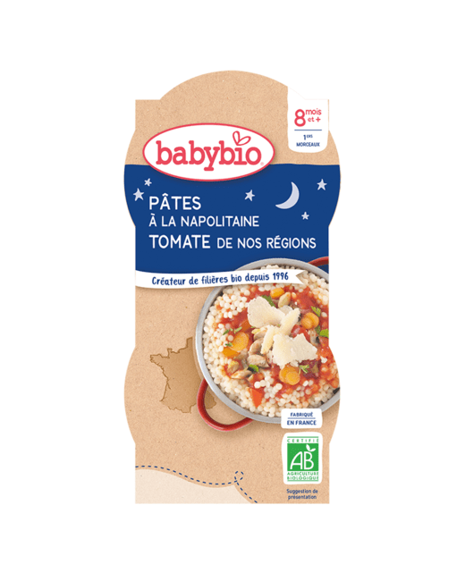 Bonne Nuit Pâtes à la Napolitaine Tomate de nos Régions