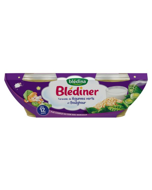 Blediner Bols, farandole de légumes verts et boulghour 