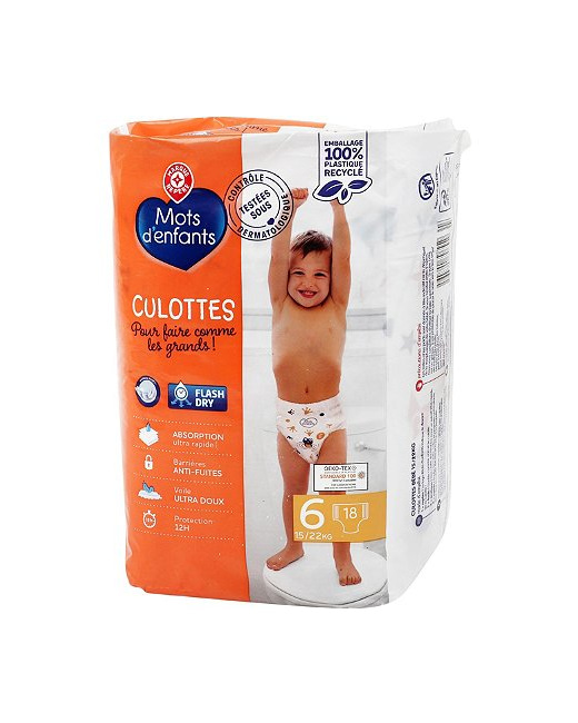 Culotte hotsell pour enfants