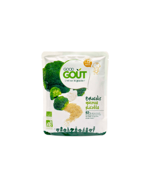 Brocolis, quinoa, ricotta, dès 12 mois