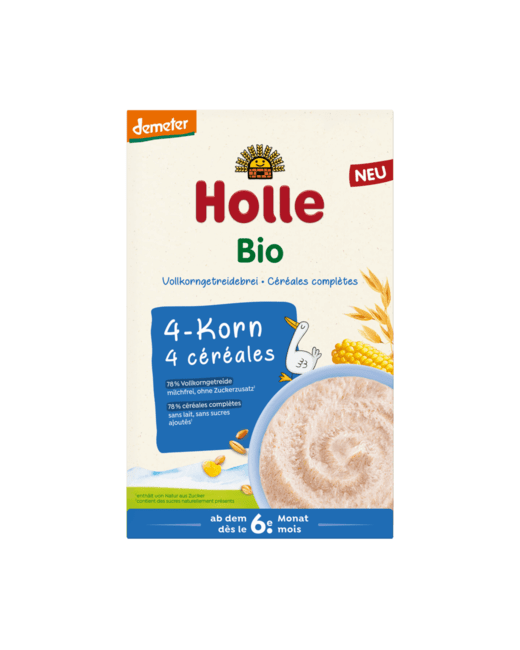  Bouillie Bio Céréales complètes 4 céréales