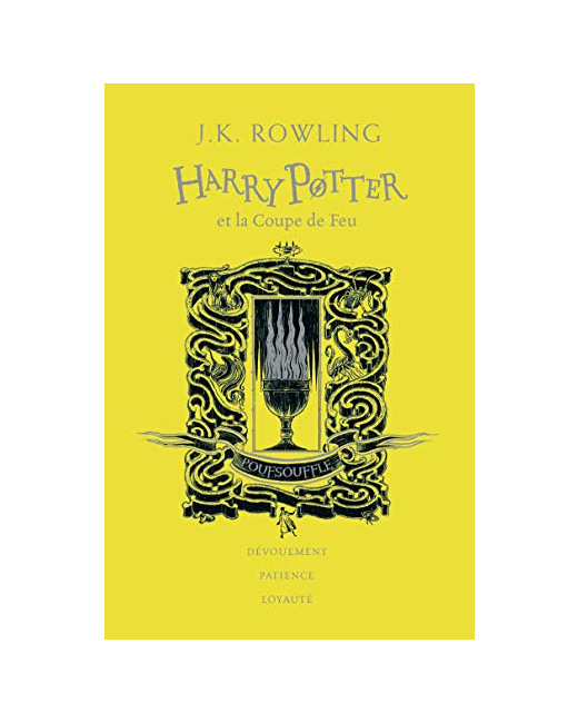 Livre Harry Potter Et La Coupe De Feu - Edition Poufsouffle