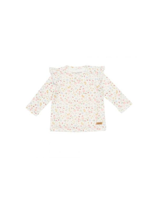 T-shirt manches longues Flowers & butterflies