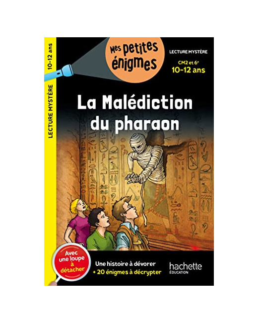 La Malédiction du pharaon - CM2 et 6e - Cahier de vacances 2023
