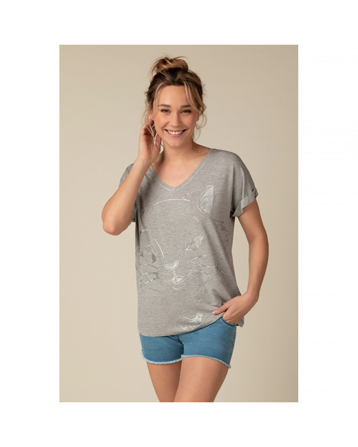 T-shirt de grossesse manches courtes print Duchesse Les Aristochats Disney