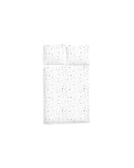 Housse de couette en satin de coton - Étoiles