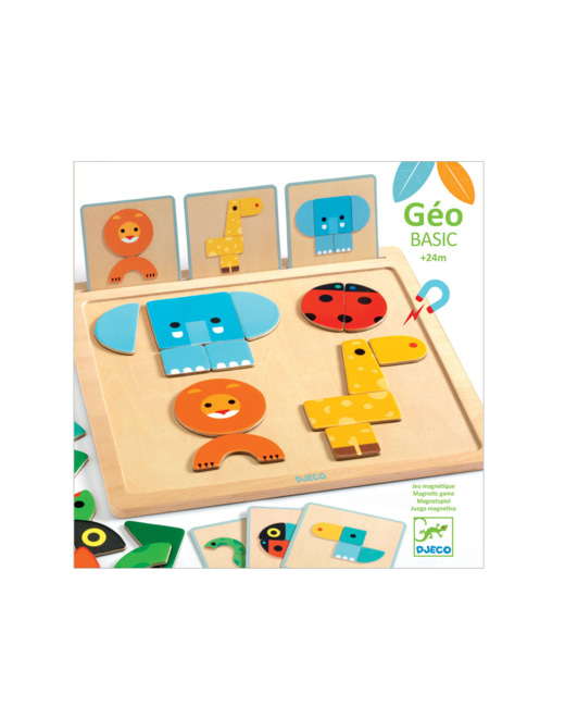 Premier jeu magnétique de formes et couleurs GeoBasic