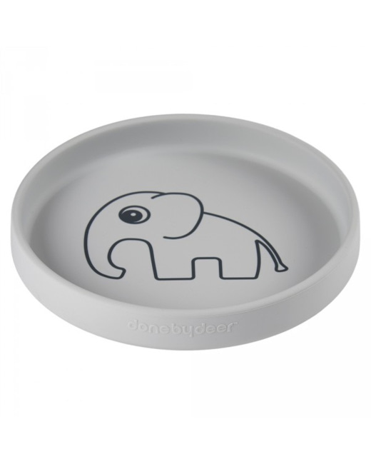 Assiette en silicone Elphee 