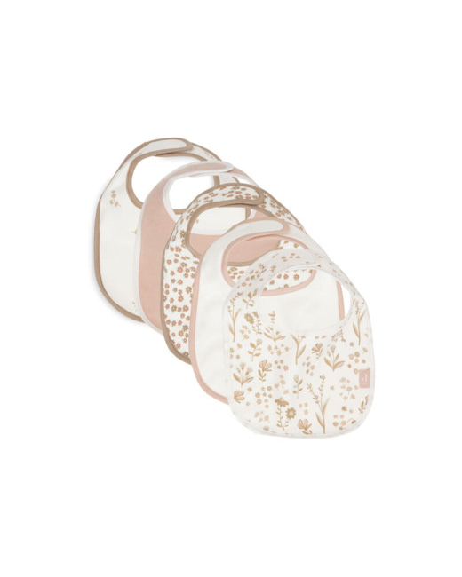 Lot de 5 bavoir jersey imperméable Bloomy