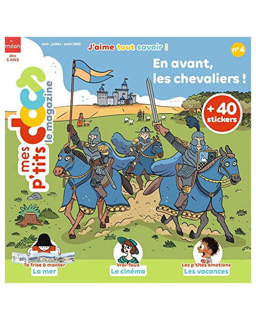 Magazine P'tits docs n°4 - Les chevaliers