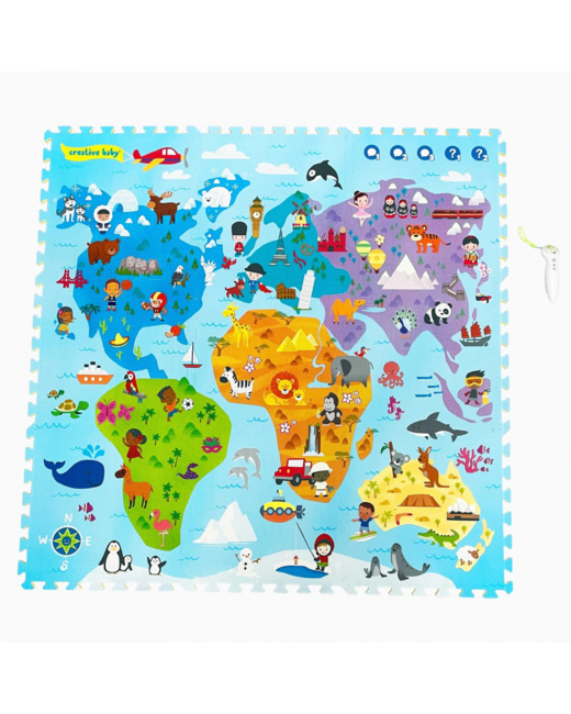 Tapis d’éveil interactif multilingue Magic Mat