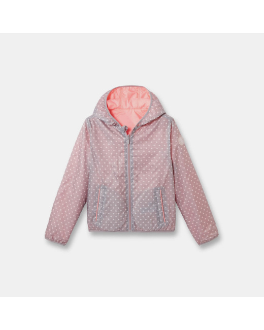 Coupe-vent réversible gris fille