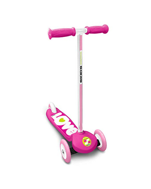 Trottinette 3 roues rose