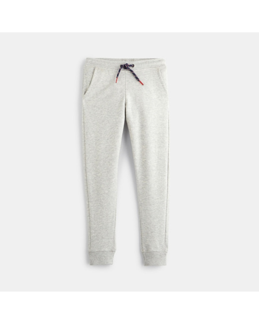 Pantalon de jogging en molleton gris garçon