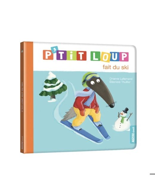 Livre P'tit loup fait du ski