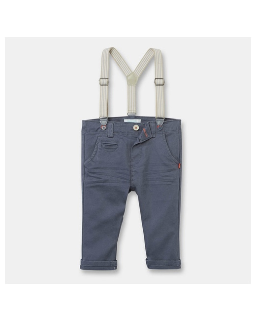 Pantalon toile et bretelles