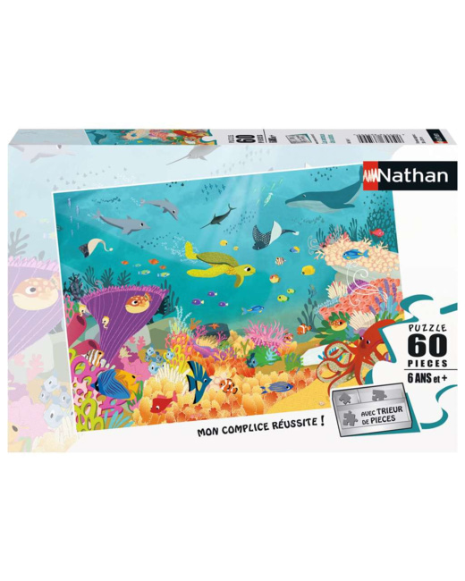 Puzzle Les animaux des océans - de 6 ans