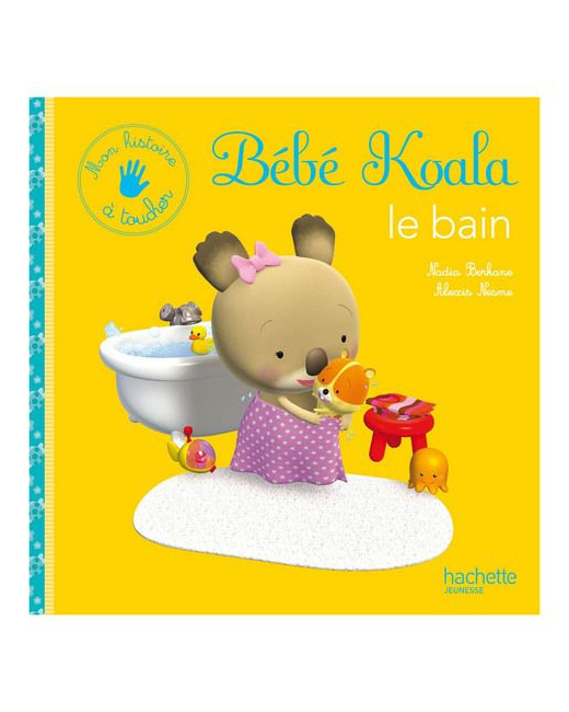 Bébé Koala le bain