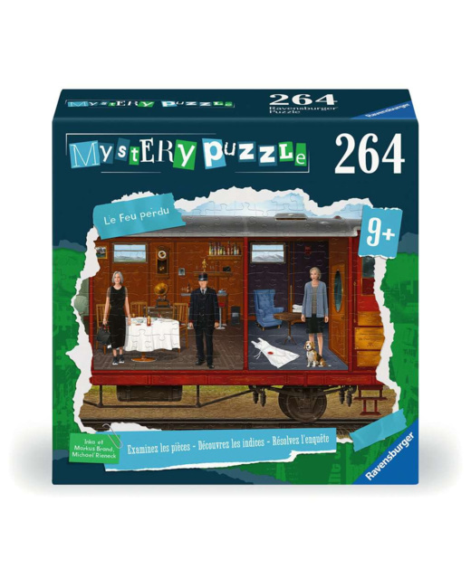 Puzzle Mystery Puzzle - Le Feu perdu - de 9 ans
