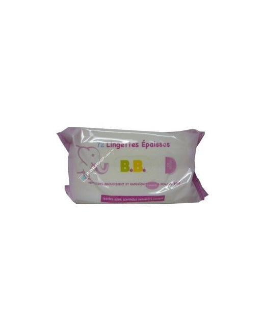 BEBE LINGETTES BOITE DE 72