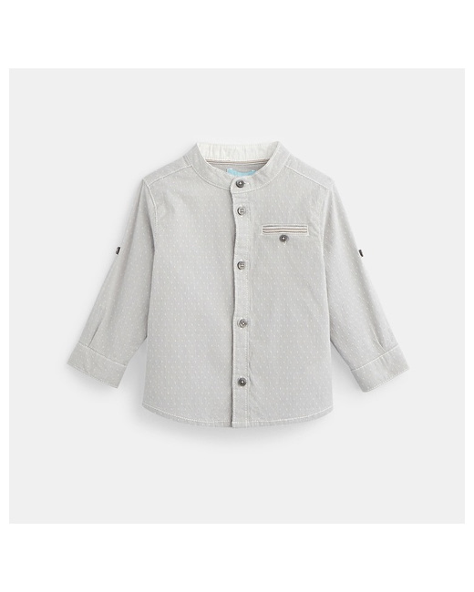 Chemise unie à manches modulables