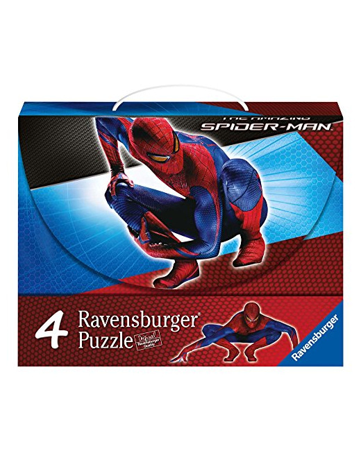 Valise avec 4 puzzles - The Amazing Spiderman