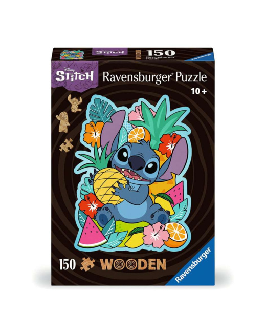 Puzzle en bois - Stitch - de 10 ans