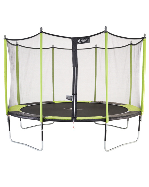 Trampoline de jardin 365 cm + filet de sécurité JUMPI 