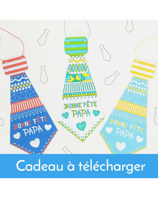 Cravate fête des pères