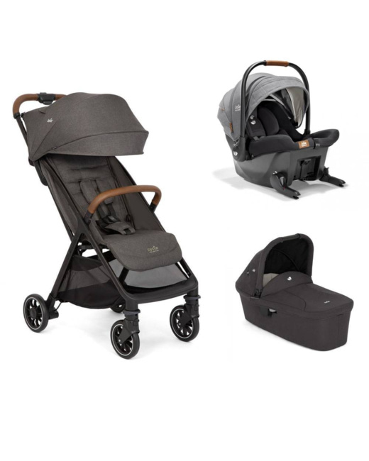 Poussette trio pact pro + siège auto sprint + nacelle ramble