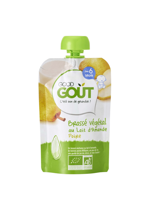 Le Brassé végétal au lait d'Amande Poire
