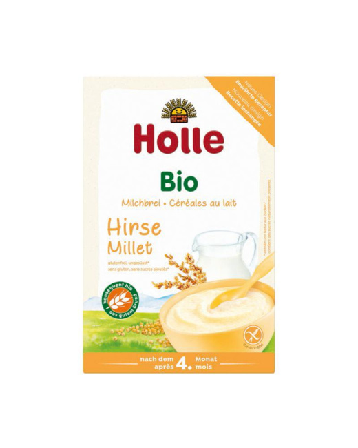 Bouillie au lait et au millet bio