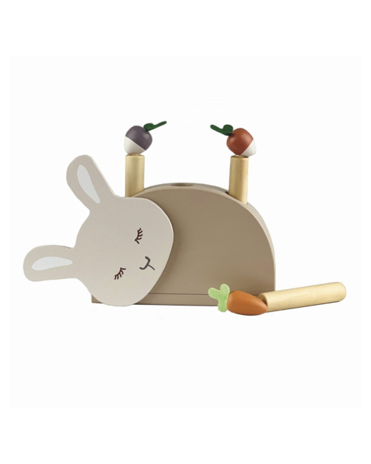 Lapin en bois Pop Up
