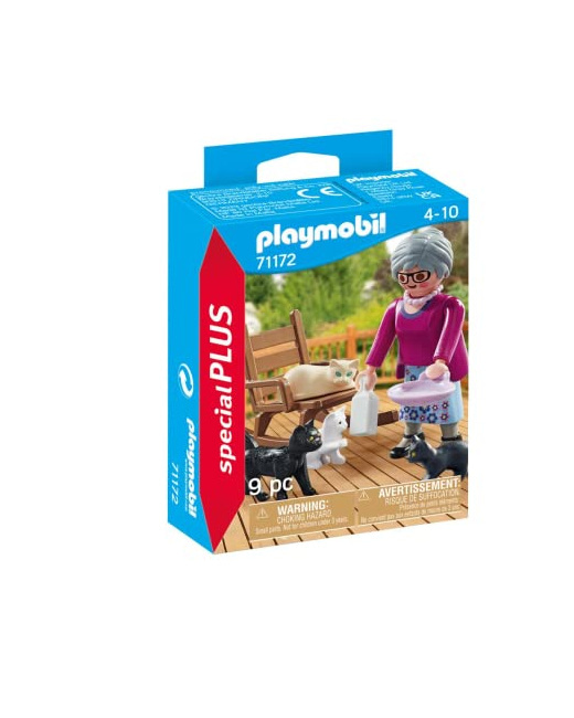 Playmobil Special Plus - Grand-mère et les chats