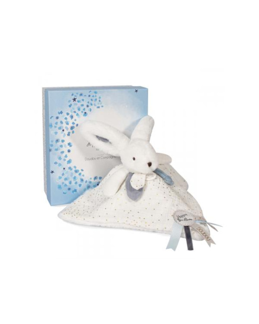 Doudou pompon - taille 25 cm