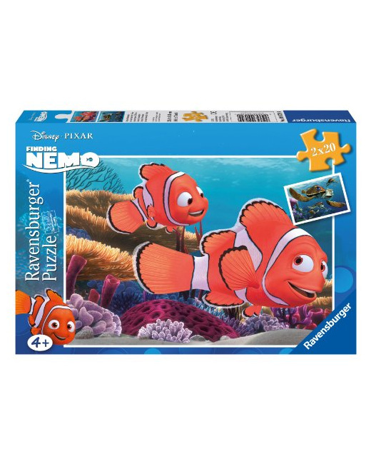 Puzzle - Les Aventures de Némo - 2x20 pièces