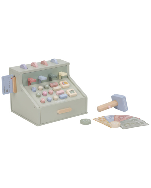 Caisse enregistreuse en bois