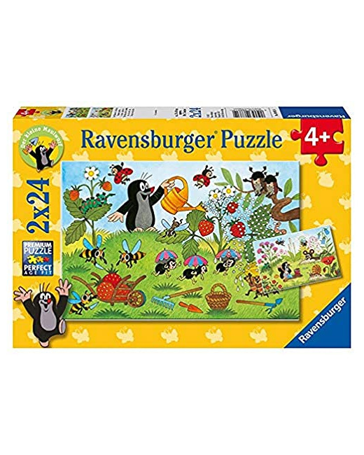 Puzzle - Taupek dans le jardin - 2x24 pièces