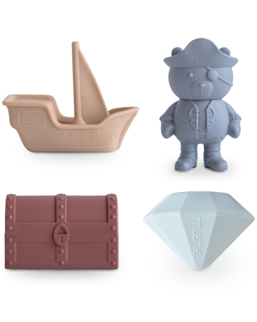 Lot de 4 jouets de bain Pirate