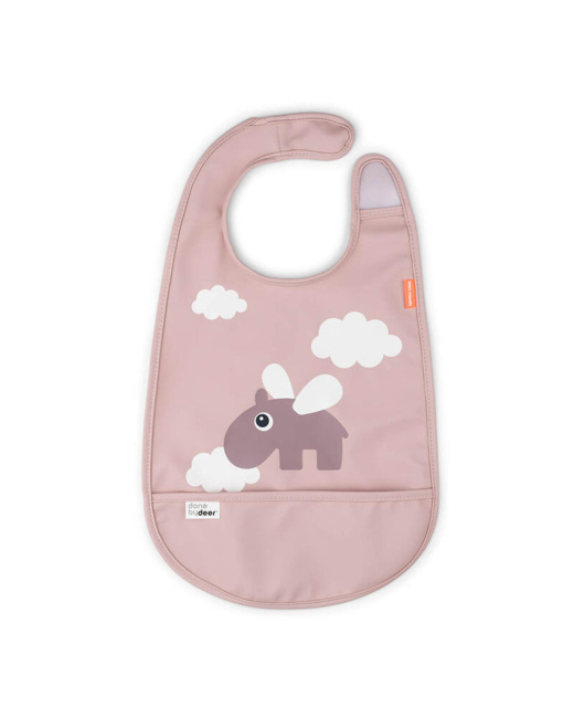 Bavoir velcro Happy Clouds