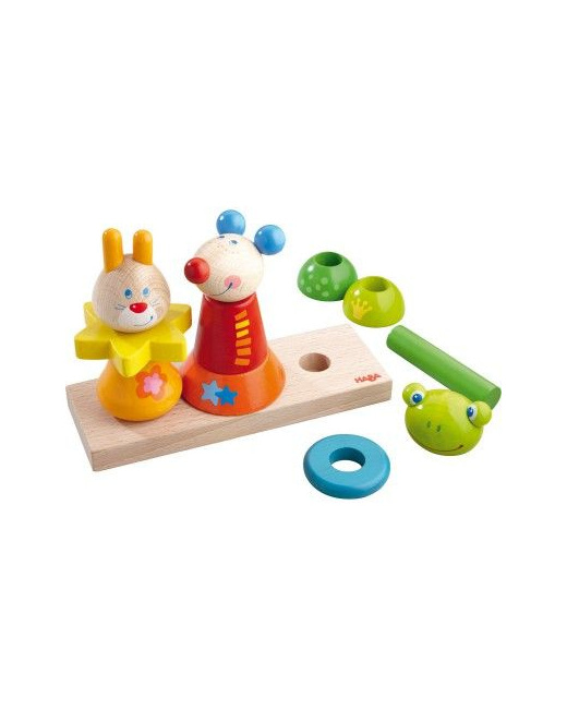 Jeu d'Empilage Au parc des animaux
