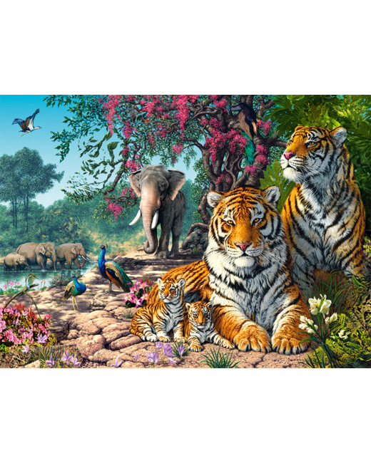 Puzzle Le Sanctuaire des Tigres